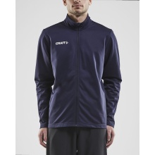 Craft Sport-Trainingsjacke Squad - ohne Seitentaschen, bequeme und funktionell - navyblau Herren